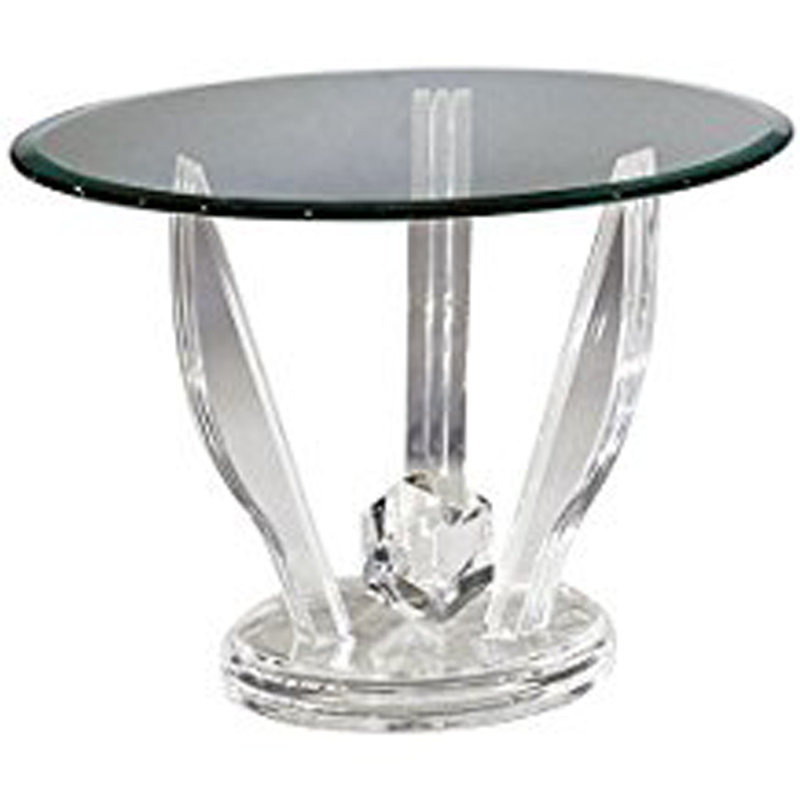 Shahrooz Acrylic End Table Wayfair